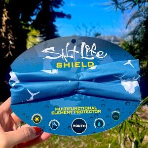 SALT LIFE UV protection Head Wrap / face mask, youth Boating/fishing gear